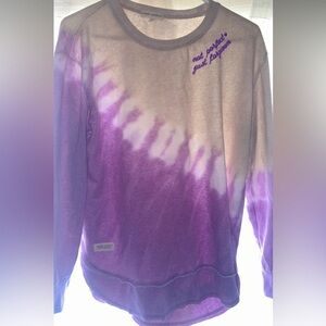 Simply Southern Purple Long Sleeve Tie-Dye Tee